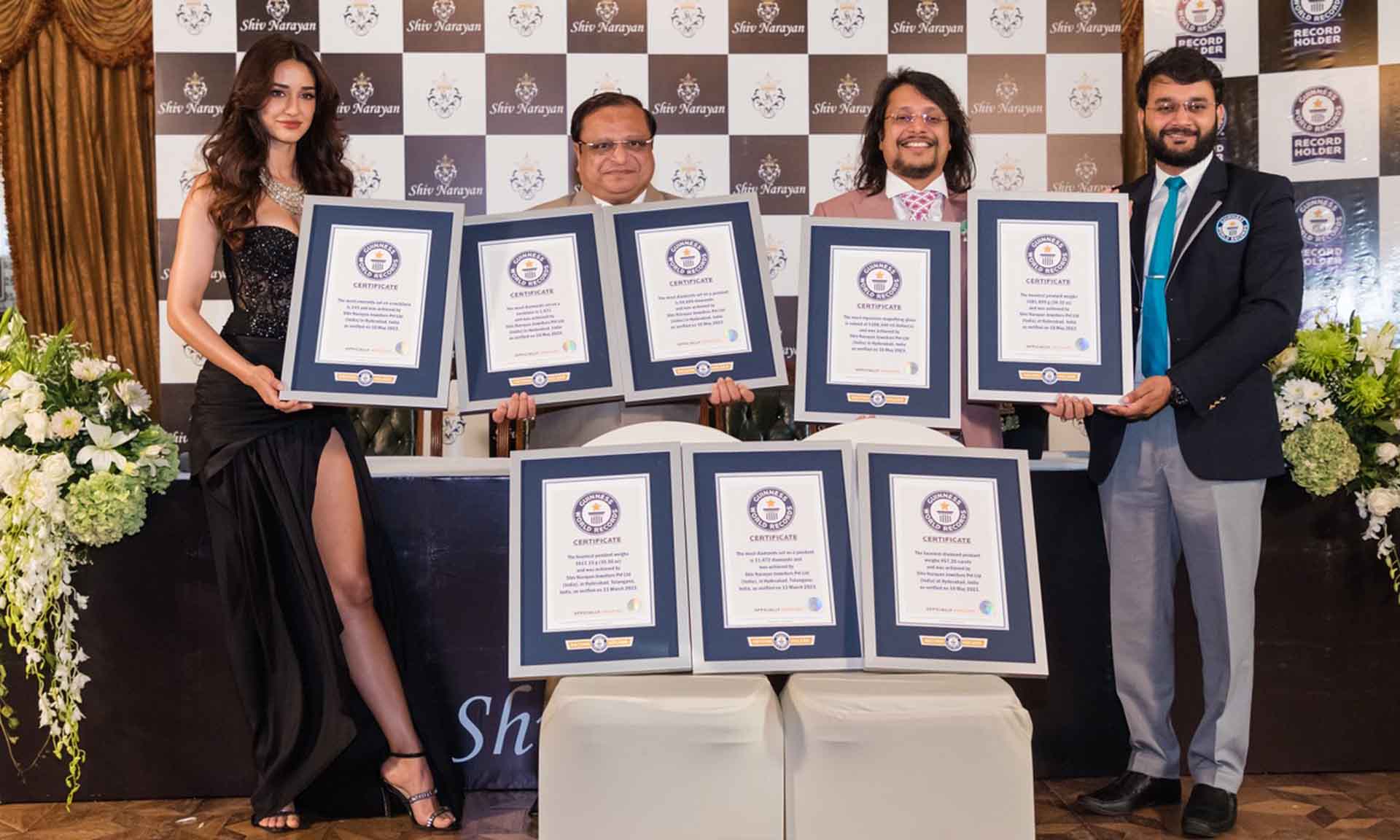 Shiv Narayan Jewellers Makes History Achieving 8 Guinness World Records™ Titles